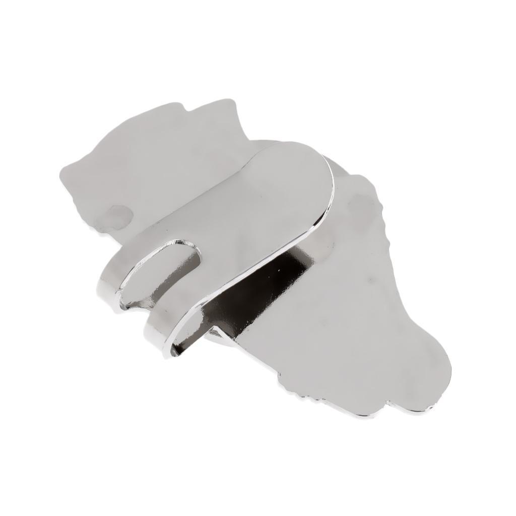 2-6pack Funny Shoe Stainless Steel Golf Hat Clip with Magnetic Ball Marker Blue