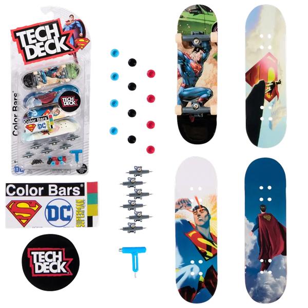 Đồ Chơi Bộ 4 Ván Trượt Tech Deck 6028815 - Superman