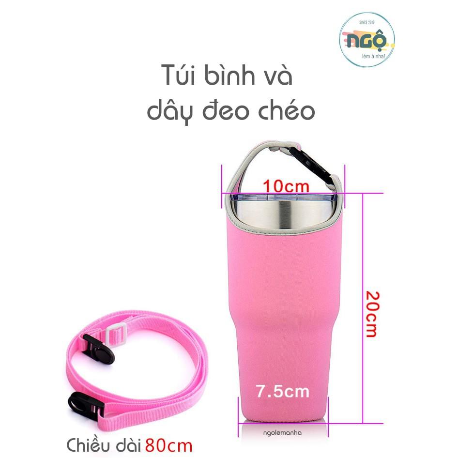 TÚI ĐỰNG LY / BÌNH &gt; 650ml TIỆN LỢI - Co dãn tốt