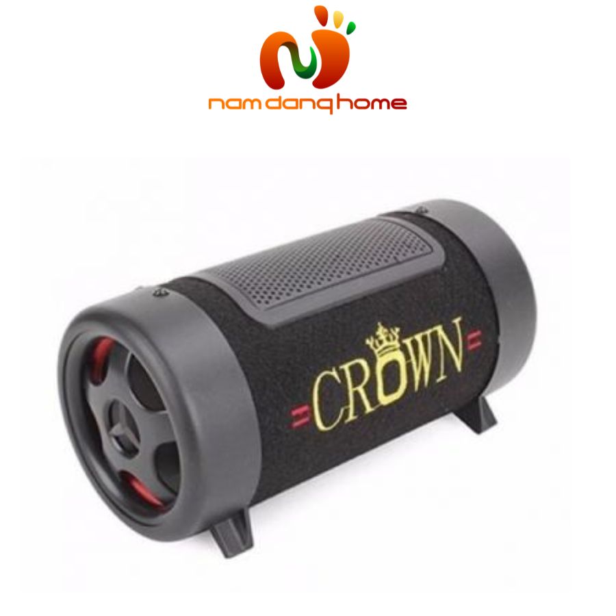 Loa Crown Số 4 Đế Bom Bi - Chất lượng âm thanh trung thực không bị bể tiếng - Hàng Nhập Khẩu