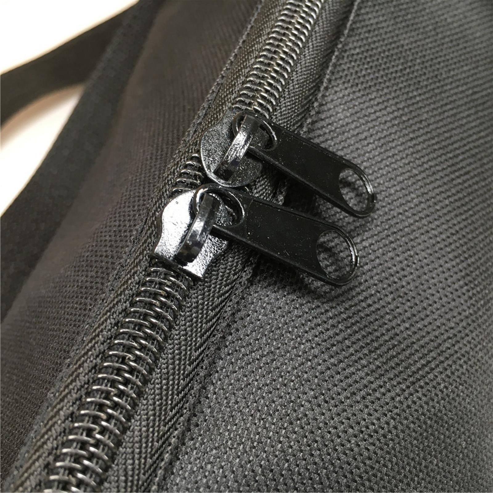 Portable Fishing Rod Reel Bag with Strap Fishing Tackle Bag Traveling Fishing Gears Case