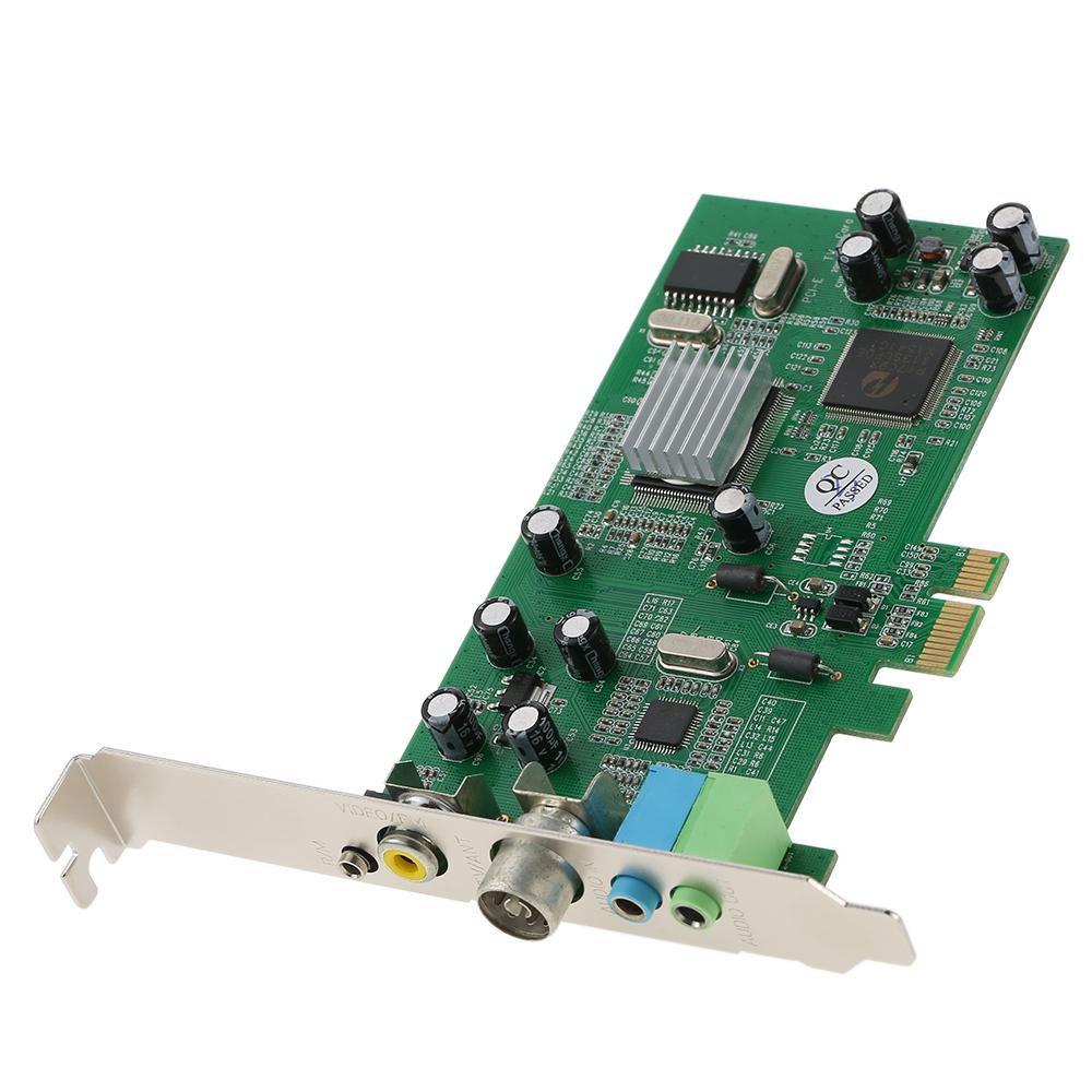 Bộ dò TV bên trong PCI-E  ghi hình MPEG Video DVR PAL BG PAL I NTSC SECAM PC PCI-E 