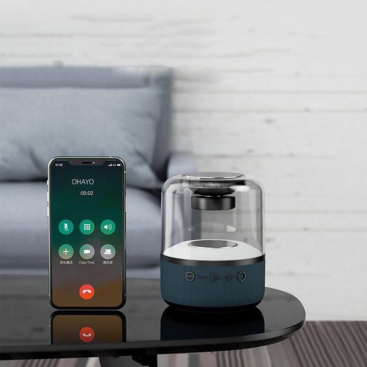 Loa Bluetooth Bsopi Siêu Trầm Lồng Trong Suốt - Hàng Chính Hãng