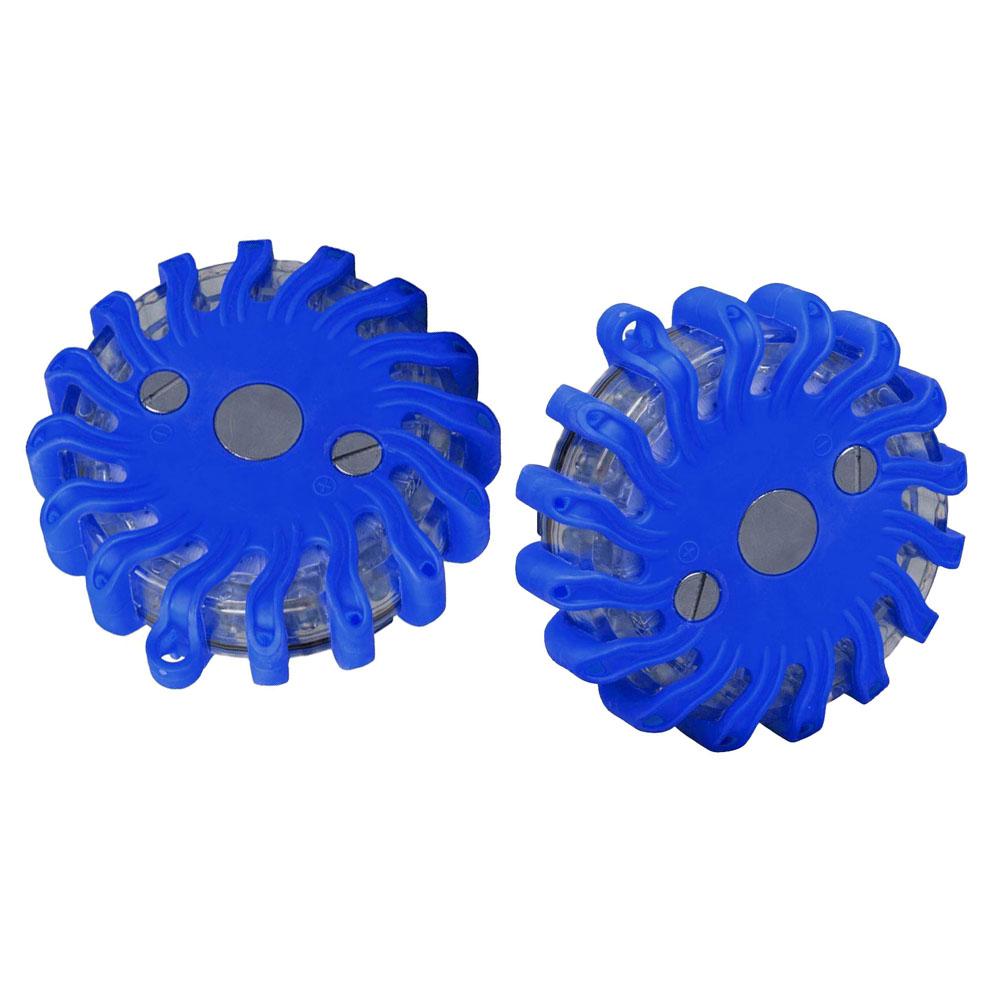 2 Xanh Dương An Toàn Bùng Xe Bên Đường Đèn Hiệu Cấp Cứu Flash Đèn Cảnh Báo