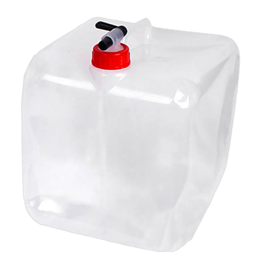 Drinking Water Pot Folding Water Bucket Bottle for Outdoor 10L