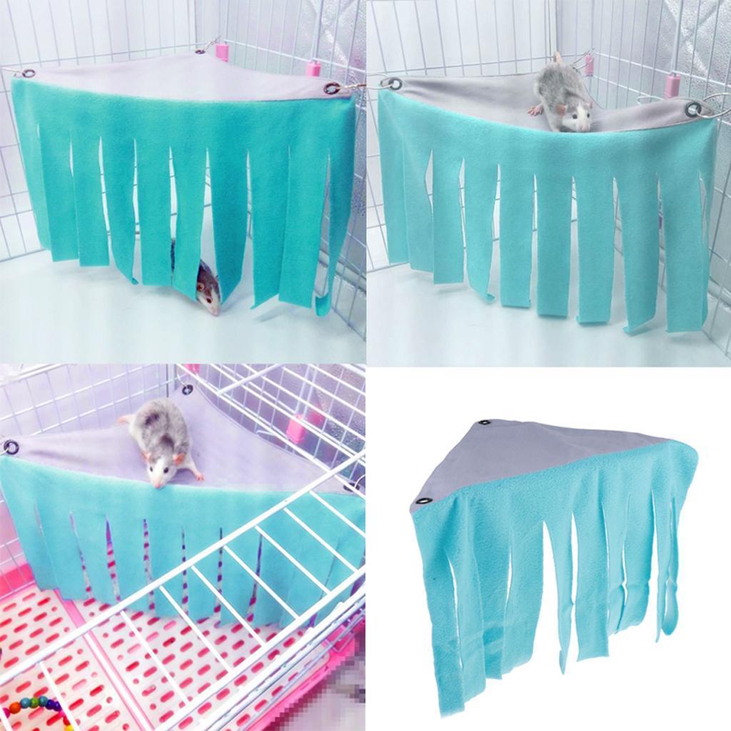 Soft Hamster Hammock Small Animal Hamster Bed Nest for Small Pet