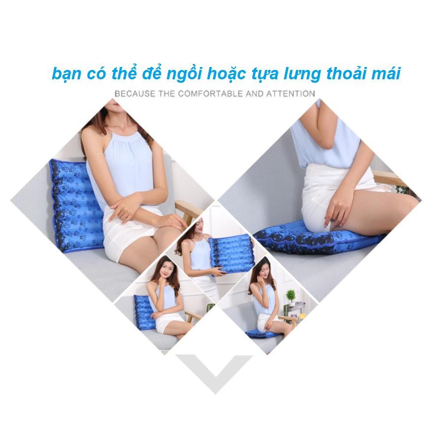 Bộ 2 Tựa Ngồi Làm Mát Cold Ice Pillow (45x45cm) kèm gói tinh thể lạnh - Home and Garden