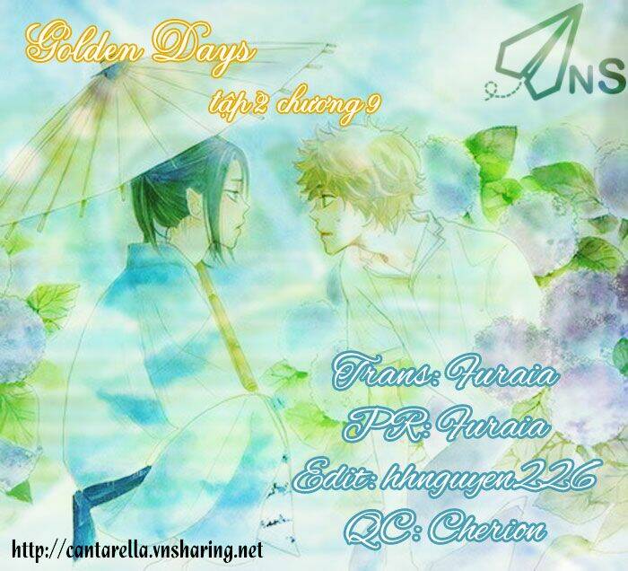golden days - tháng ngày tươi đẹp chapter 9 1