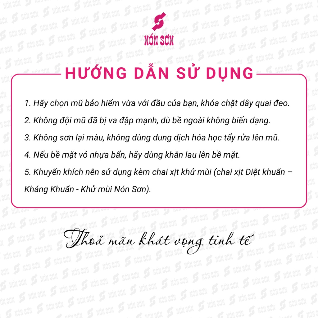 Mũ bảo hiểm chính hãng NÓN SƠN A-DN-052