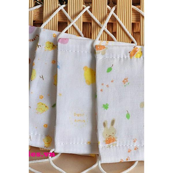 Khẩu trang xô xuất Nhật chống bụi cho bé hàng xịn