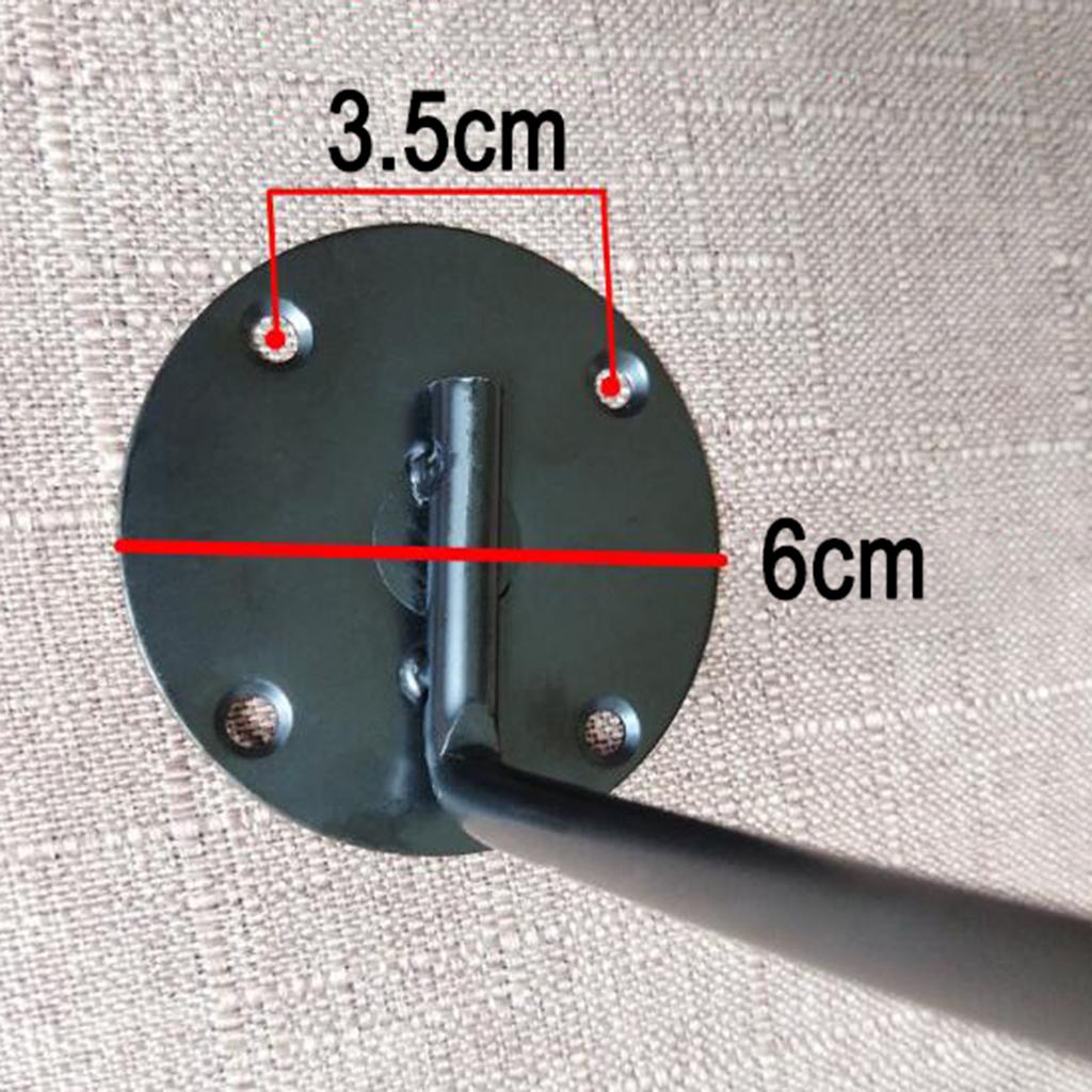 4pcs Wall Mount Helmet Display Holder Stand Coats Jacket Caps Rack Hanger