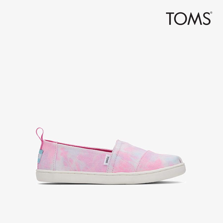 Giày Lười Bé Gái TOMS Alpargata - Hồng - 38