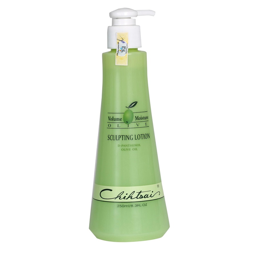 Gel giữ nếp tóc uốn xoăn bồng bềnh Chihtsai Olive Sculpting Lotion 250ml