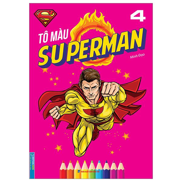 Hình ảnh Tô Màu Superman - Tập 4