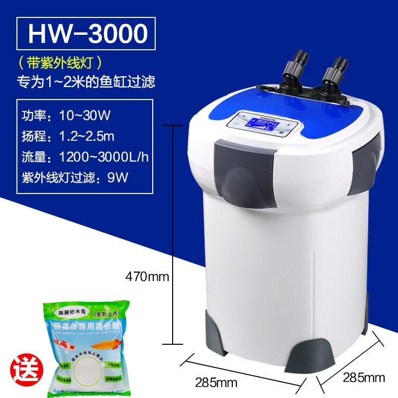 Lọc ngoài External Filter Sunsun HW-3000 cho bể 120cm-150cm-180cm