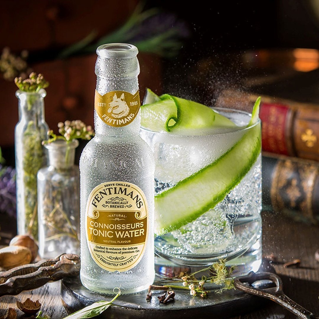 Nước Tonic Vị Thảo Mộc Fentimans Connoisseurs Tonic Water Anh Quốc 200ml x Lốc 4 Chai