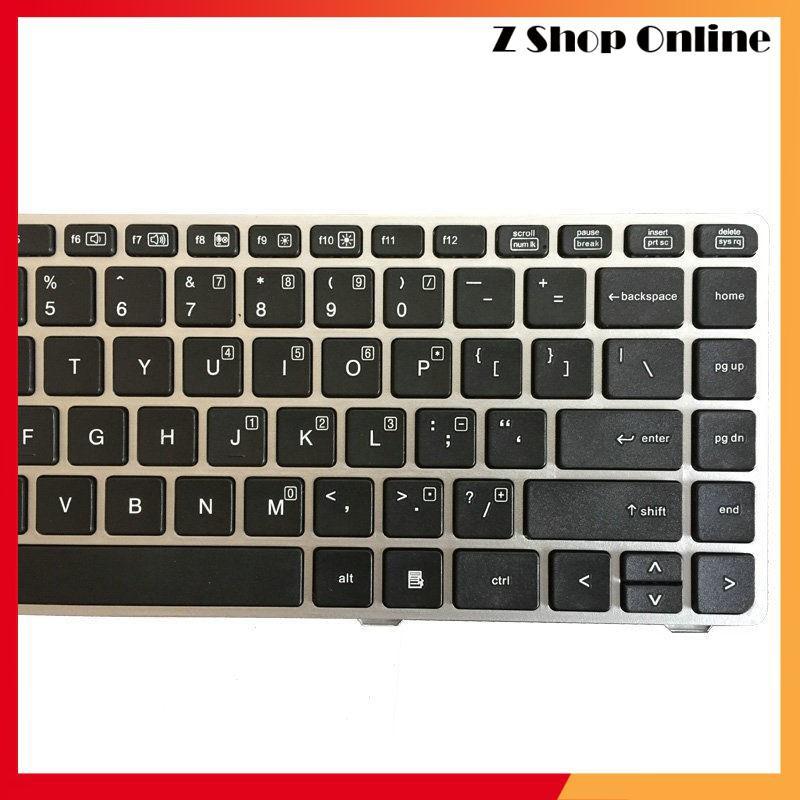 Bàn phím laptop Dùng Cho HP ProBook 6460b 6465b 6470b, EliteBook 8460p 8470p 8460w 8470w – 8460/6460 (KHUNG,ZIN,BH 12TH