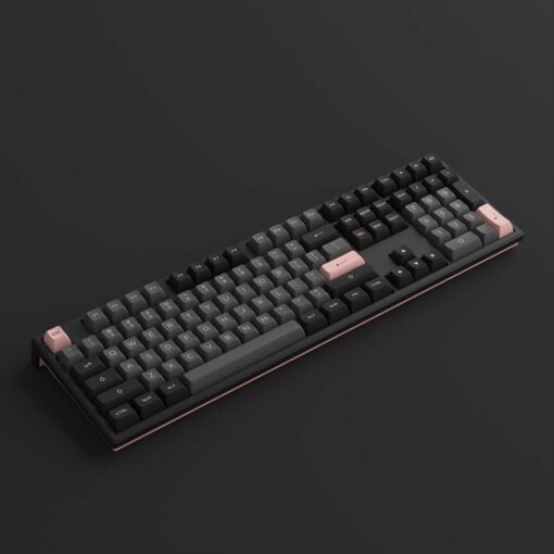 Bàn phím cơ AKKO MonsGeek MG108 Black&Pink - Hàng Chính Hãng