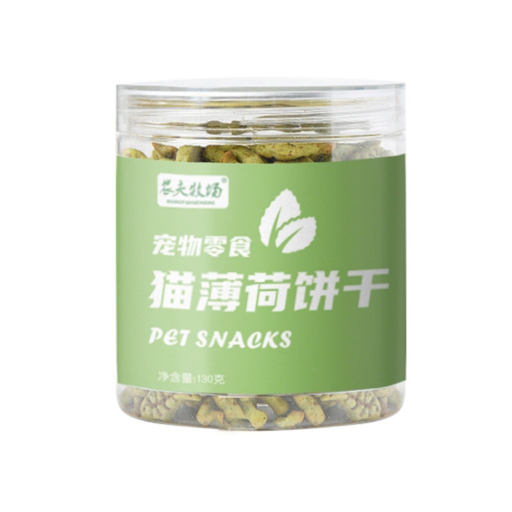 Bánh thưởng hình cá PET SNACKS vị cá hồi sạch răng, bổ dưỡng, mượt lông cho chó mèo - hộp 130g