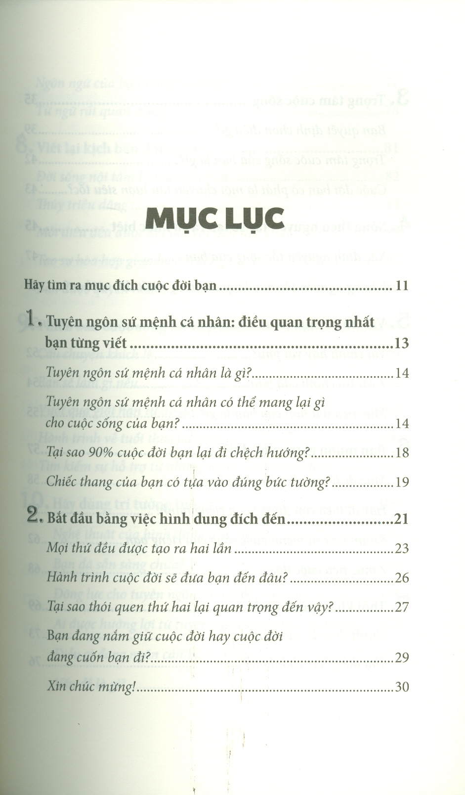 Tuyên Ngôn Sứ Mệnh Cuộc Đời - Hành Trình Tìm Mục Đích, Chọn Mục Tiêu Và Đạt Ước Mơ - Stephen R. Covey; Trần Anh Khôi dịch