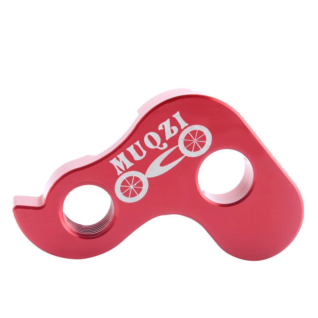 Folding Rear Derailleur Tail Hook Hanger Cycling Accessories Red