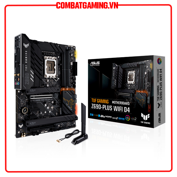 Bo Mạch Chủ Asus Tuf Gaming Z690 Plus Wifi DDR4 - Hàng Chính Hãng