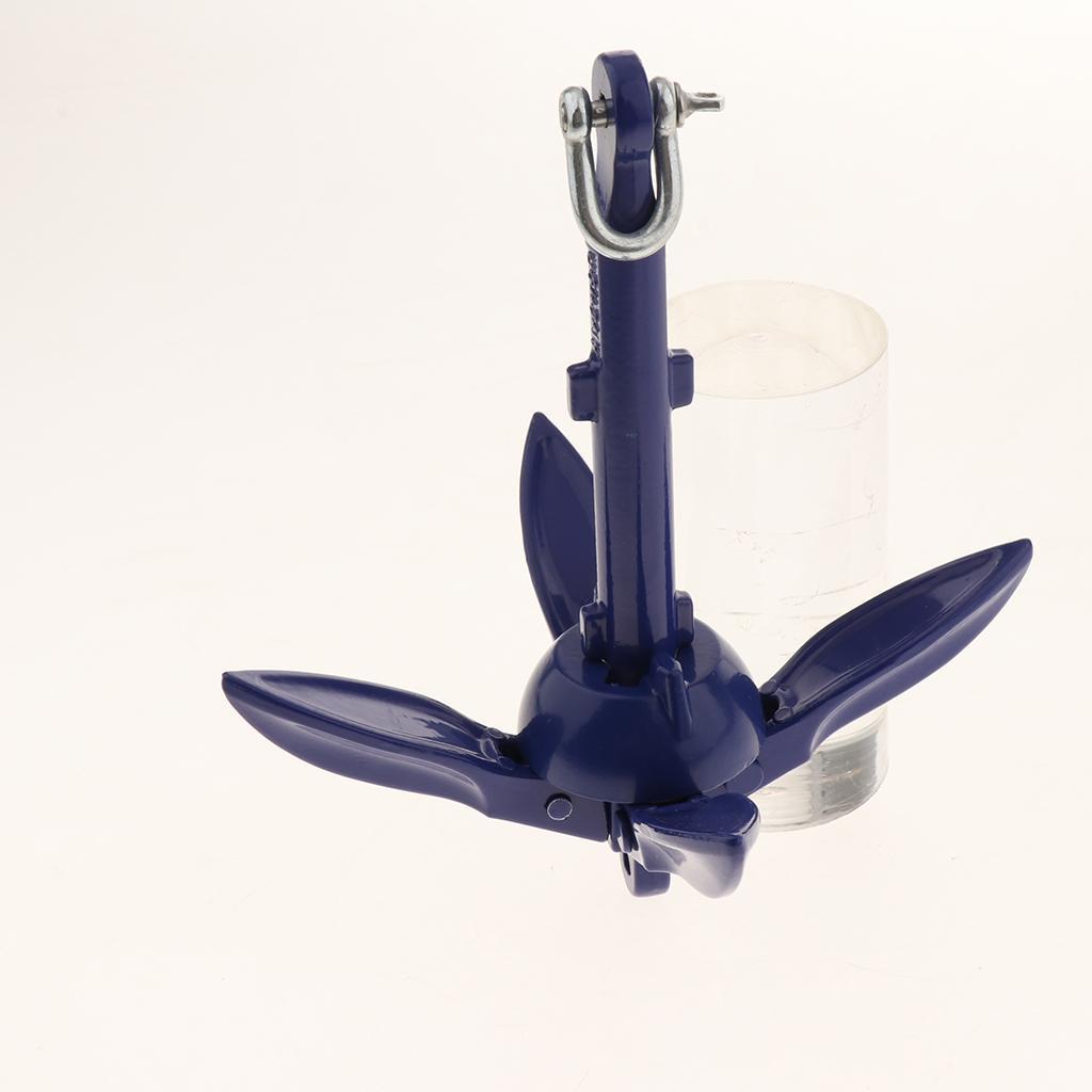 2X Grapnel Anchor System, Folding Anchor, Foldable Kayak Anchor for Fishing