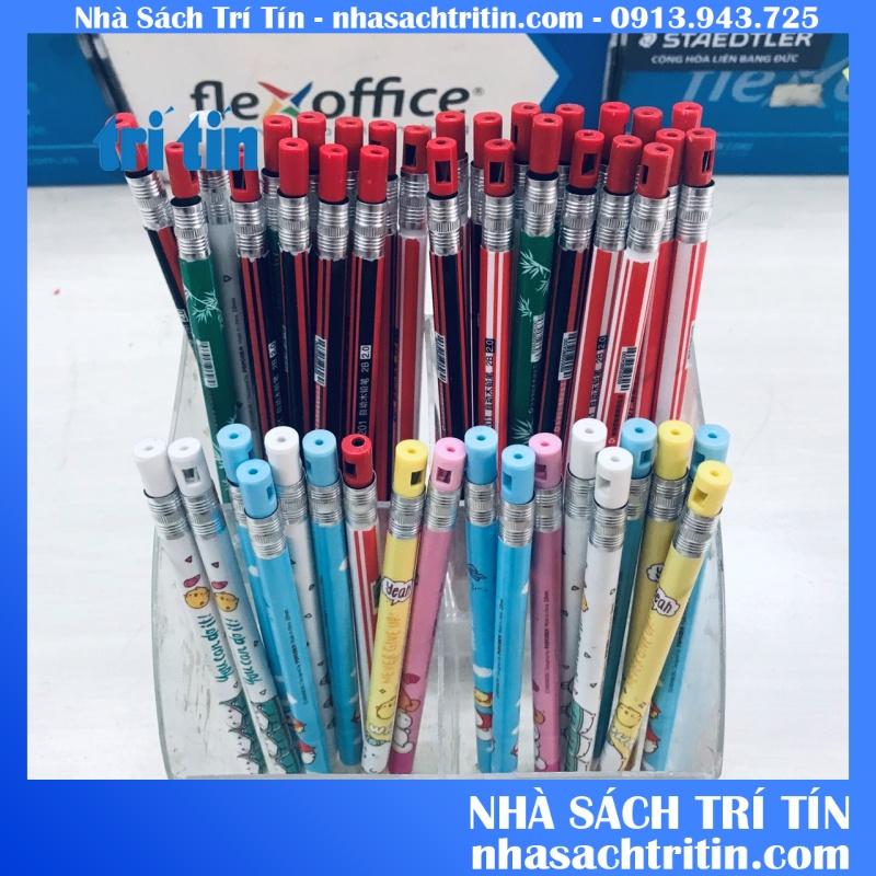 Bút Chì Gỗ Bấm Lõi To 2B