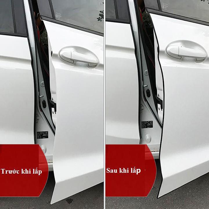 Nẹp cửa Ô Tô nẹp Chữ U Lõi Thép Chống va đâp và chống xước cửa xe hơi - 1 mét