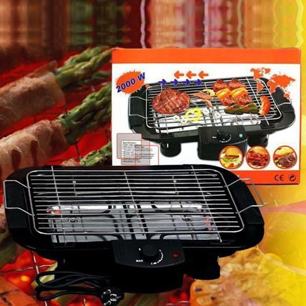 Bếp Nướng Điện Không Khói Cao Cấp Electric Barbecue Grill 2000W - Bảo Hành 12 Tháng