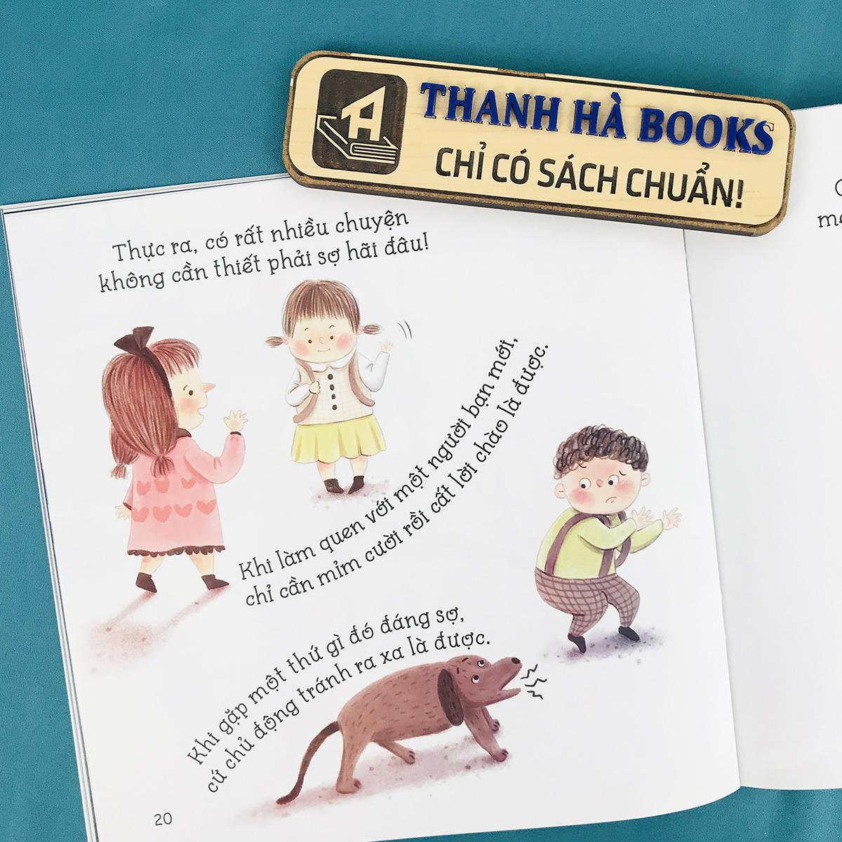 Sách - Dạy Con Thói Quen Tốt: Tự Tin, Can Đảm, Không Nói Dối, Không Xấu Hổ,... - Dành cho trẻ từ 3-6 tuổi (Combo 8 cuốn, lẻ tùy chọn