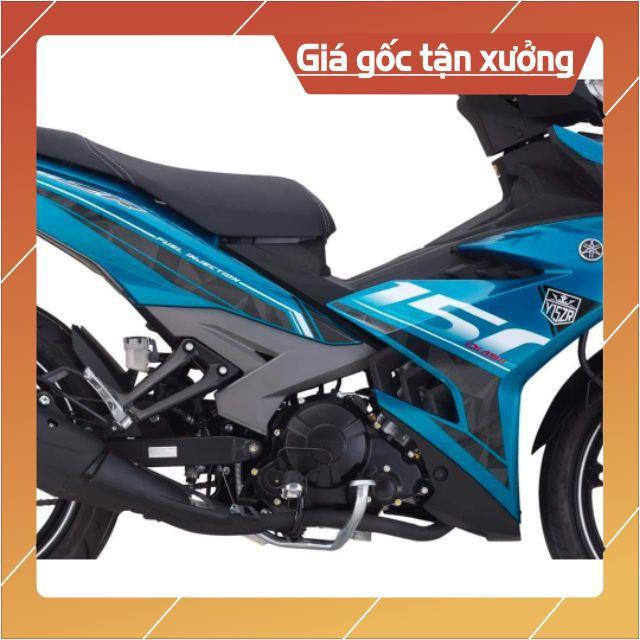 Tem rời exciter 150 chất liệu Crom ko bay màu