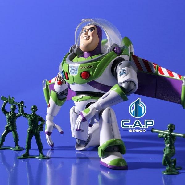 Mô hình nhân vật Buzz Lightyear có khớp trong Toy Story phim hoạt hình Thế giới Đồ chơi - CAP III7V