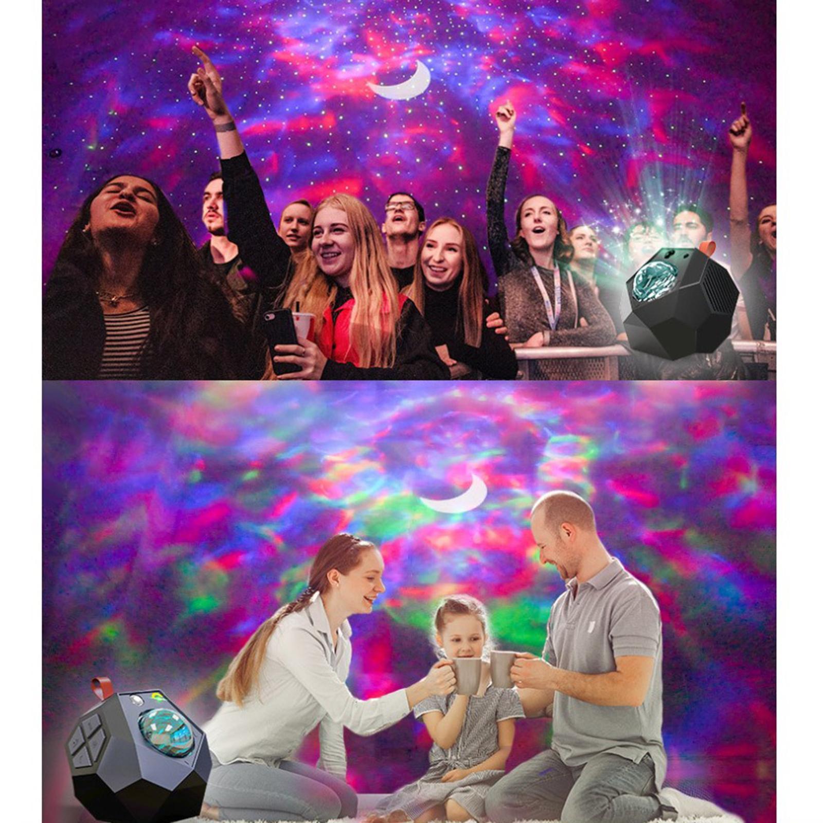 Starry Projector Star Night Light Sky Lamp with Music Speaker