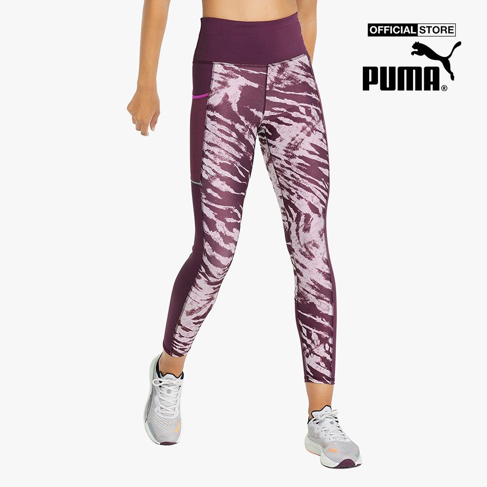 PUMA - Quần legging thể thao nữ 5K Graphic High Waist 7/8 Running 521394