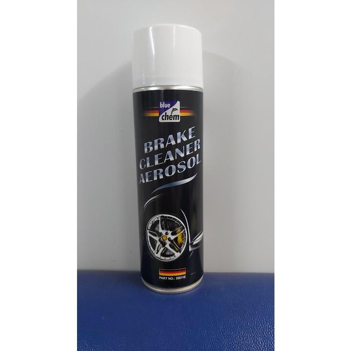 Vệ sinh đĩa phanh, bố phanh, nhông sên Bluechem Brake Cleaner Aerosol 500ml