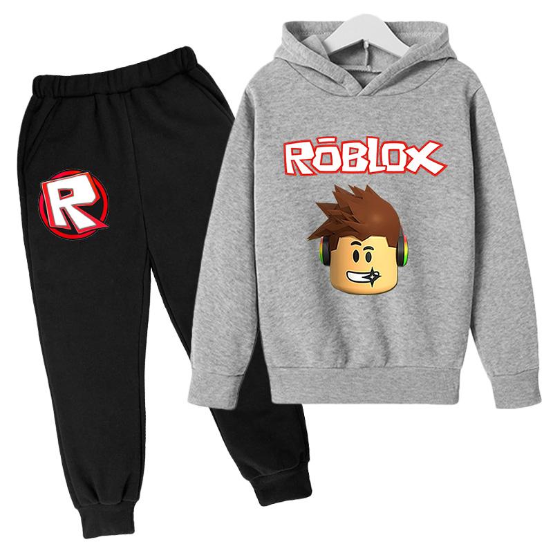 Bán Thu Mỏng Áo Hoodie Robloxing Bé Gái Chạy Bộ Bộ Hoạt Hình Áo Nỉ Bé Trai Quần Áo Trẻ Em Quần Áo Trẻ Em 4T-14T Thường Ngày