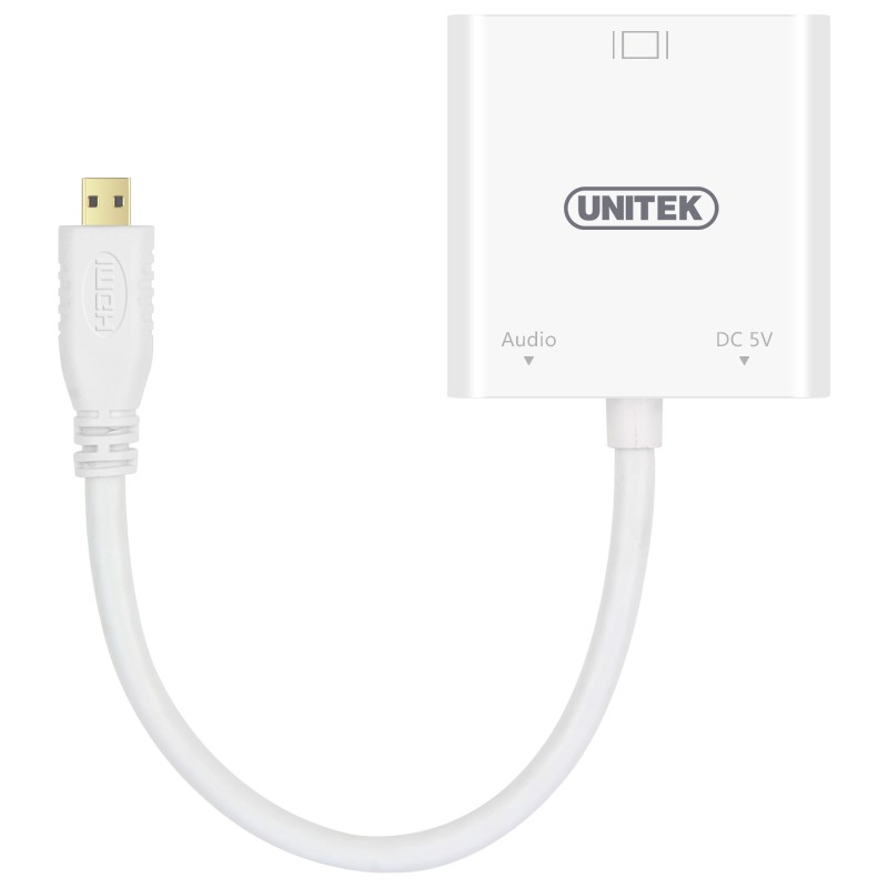 Bộ chuyển đổi Micro HDMI sang VGA Unitek Y-5322