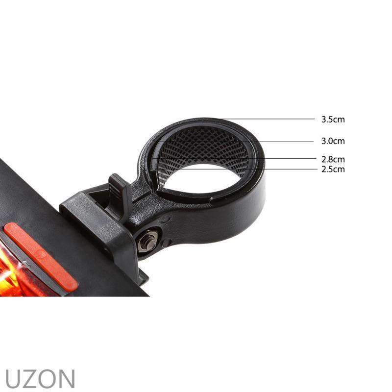 Đèn LED Cảnh Báo An Toàn Gắn Đuôi Xe Đạp