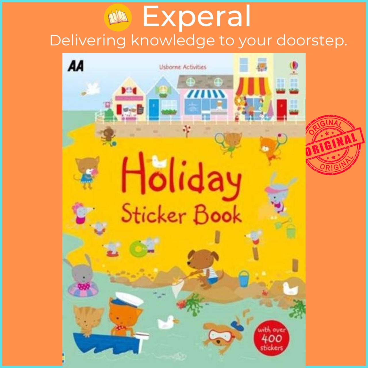 Sách - Holiday Sticker Book by  (UK edition, paperback)