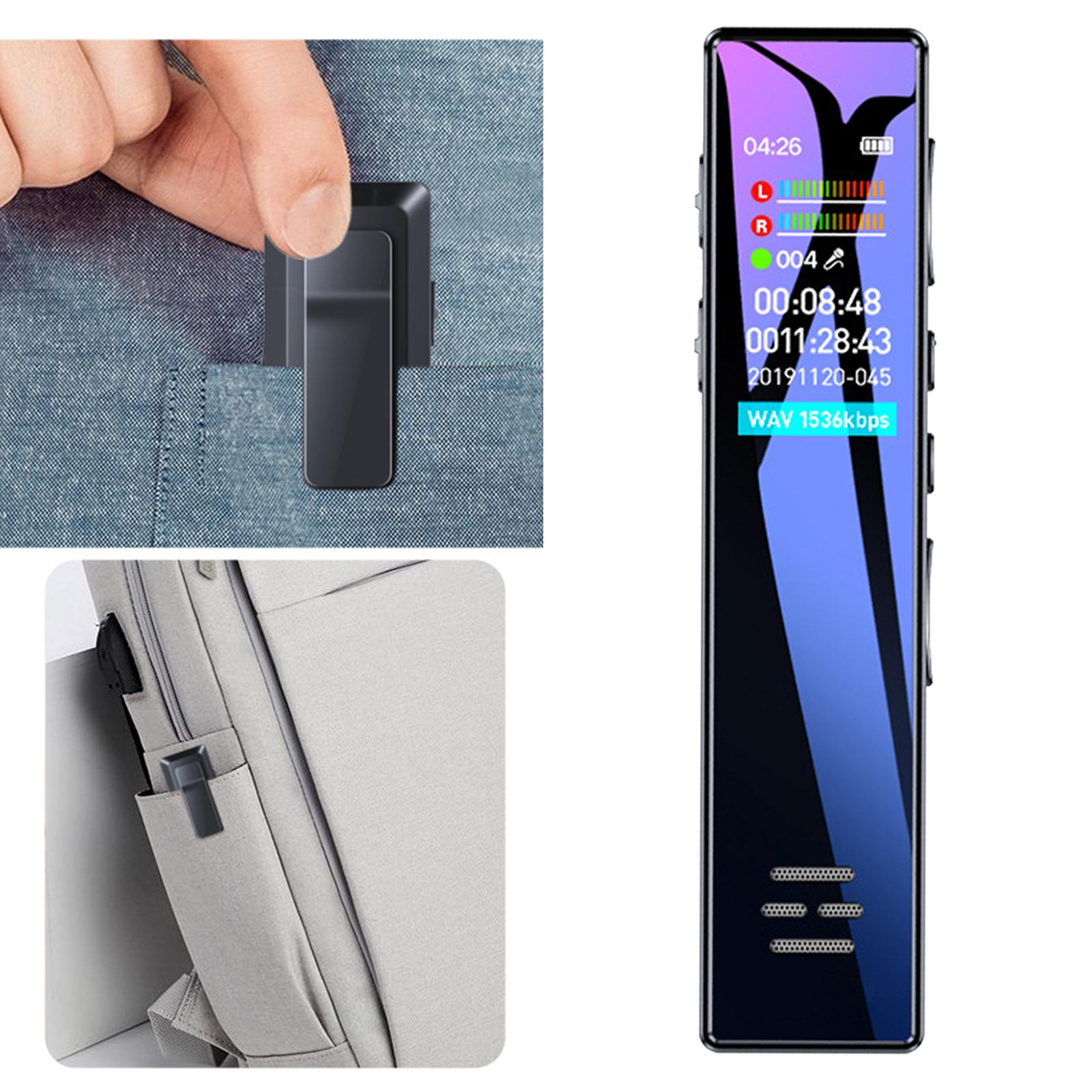 Intelligent Digital Voice Recorder Dictaphone with Sensitive Microphone