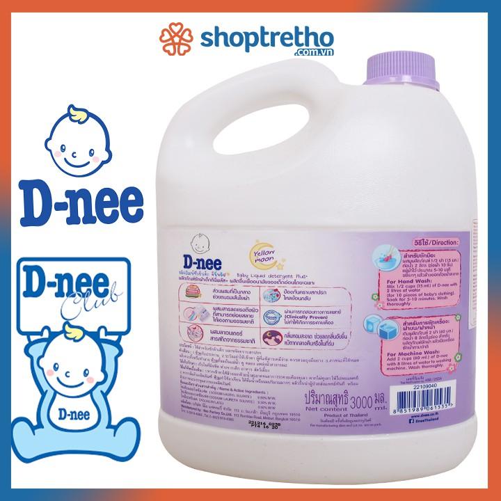 Nước giặt Dnee chính hãng 3000ml (màu tím) - Thái Lan