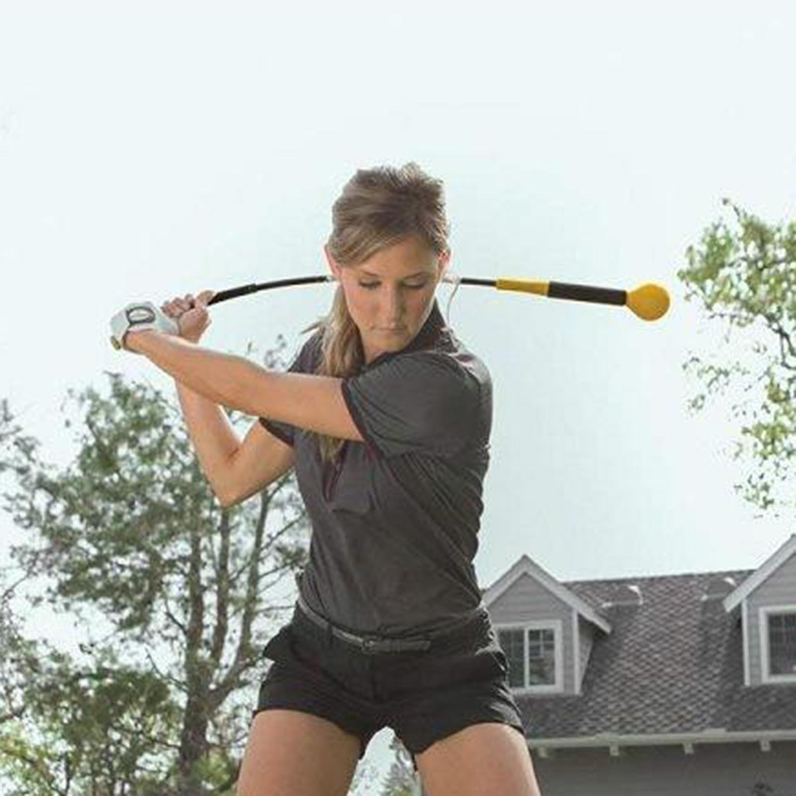 Golf Swing Trainer Stick Practice Power Strength Training Indoor