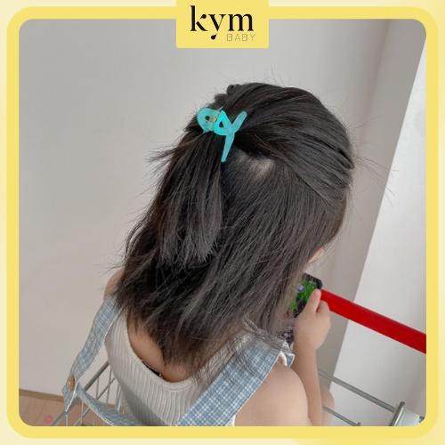 Kẹp tóc càng cua màu sắc ngọt ngào dễ thương cho bé gái từ 2Y - 6Y K801