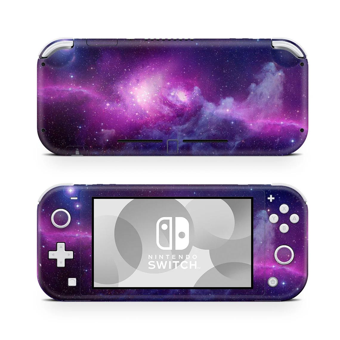 Skin decal dán Nintendo Switch Lite mẫu Không gian (dễ dán, đã cắt sẵn)