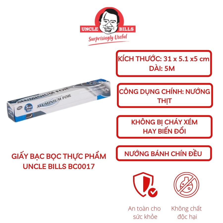 Giấy Bạc Bọc Thực Phẩm Uncle Bills BC0017 Cuộn 5m