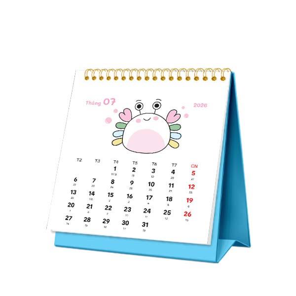 Lịch Bàn Mini - 12 Cung Hoàng Đạo