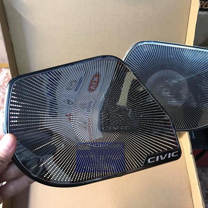 Ốp màng loa cánh cửa dành cho Honda Civic 2017-2020 titan