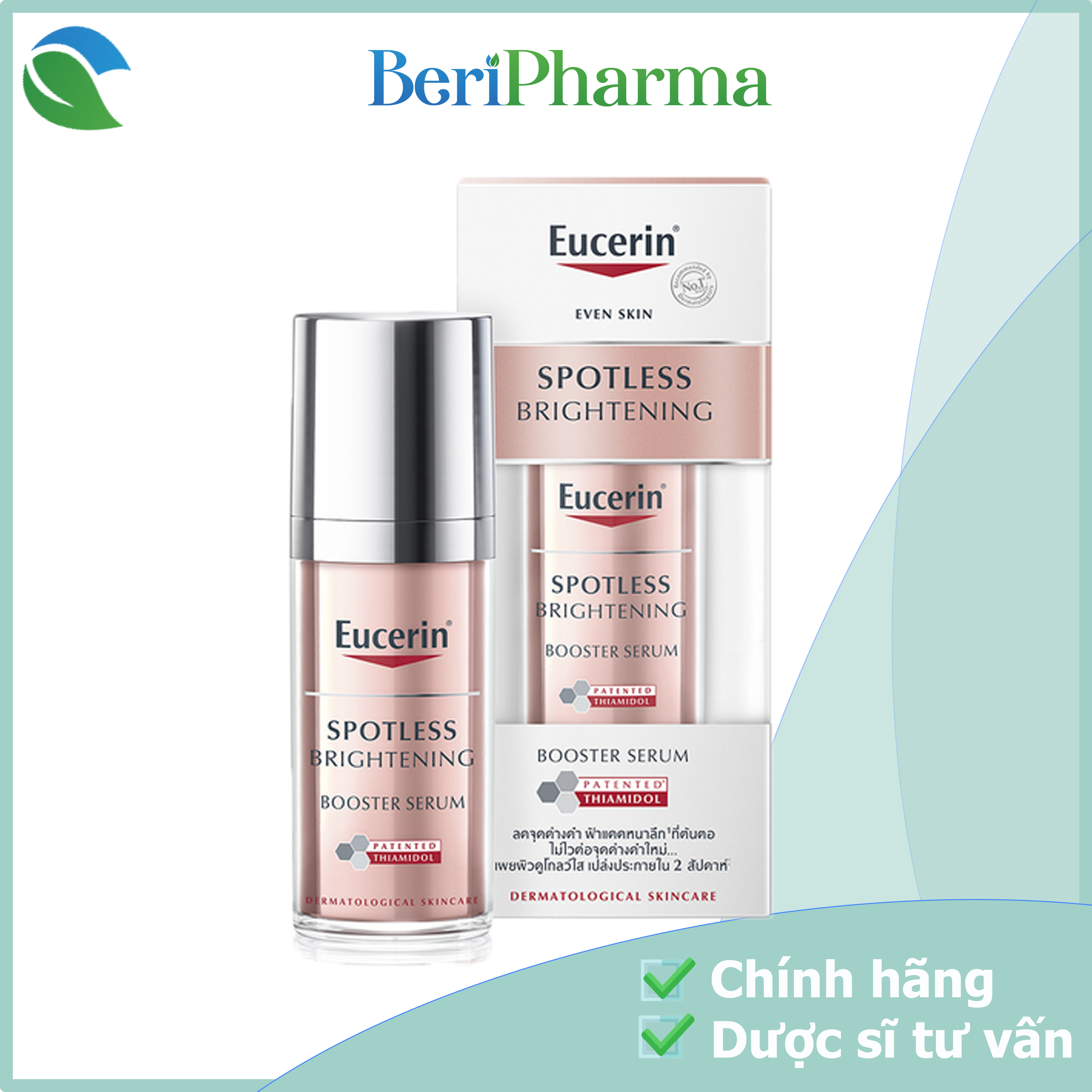 Eucerin Tinh Chất Giảm Thâm Nám Và Dưỡng Trắng Da Eucerin Spotless Brightening Booster Serum 30ml