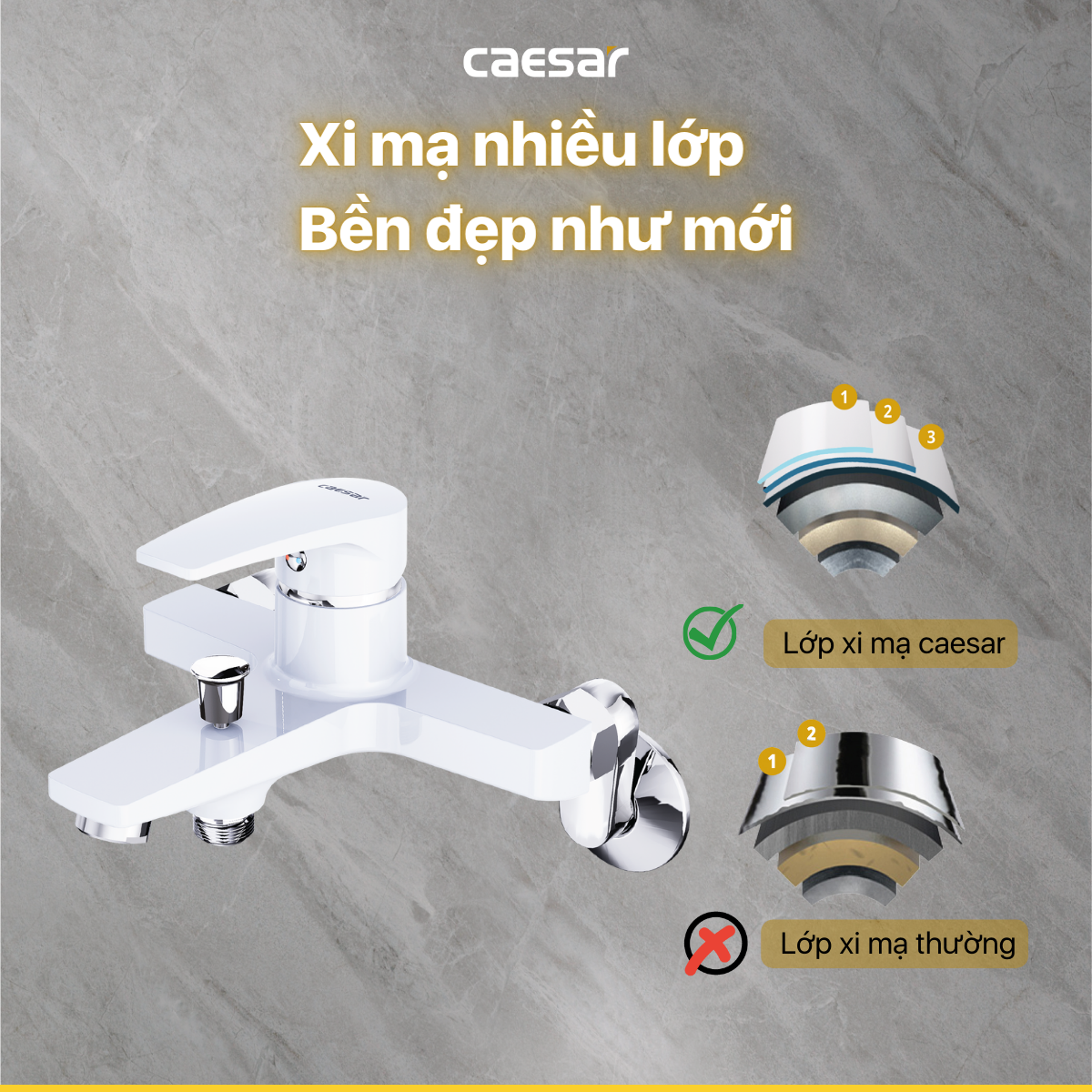 Sen tắm nóng lạnh -  S393CW